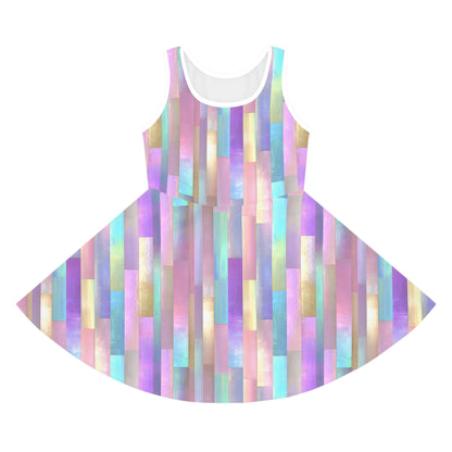 Enchanted Mosaic Girls' Sleeveless Sundress
