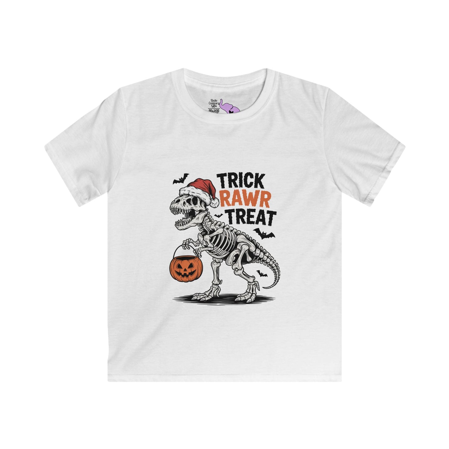 Trick Rawr Treat Youth Softstyle Tee