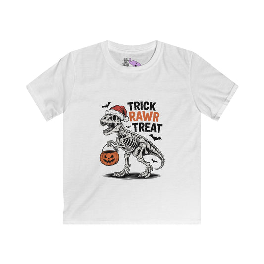 Trick Rawr Treat Youth Softstyle Tee