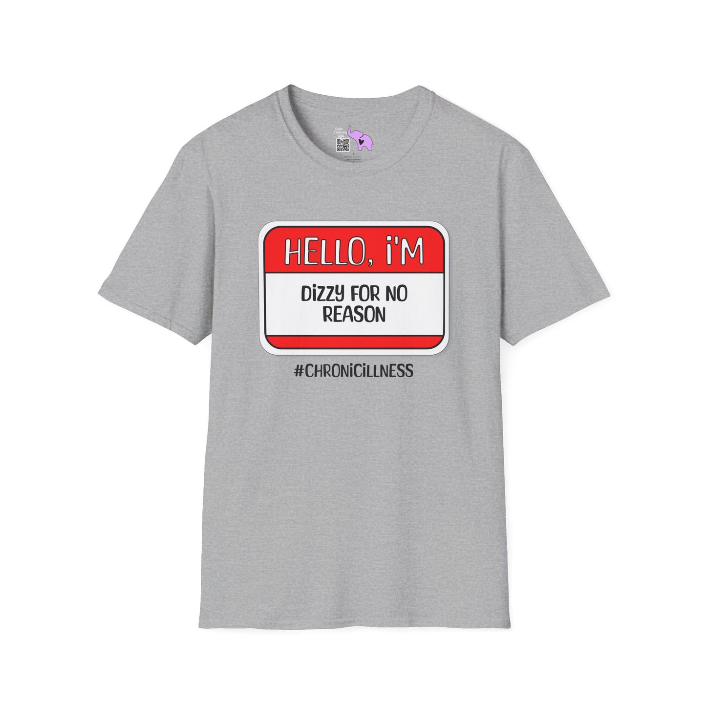 Hello, I'm Dizzy For No Reason Adult T-shirt