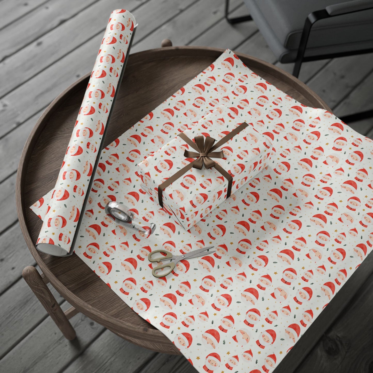 Santa Time Wrapping Paper