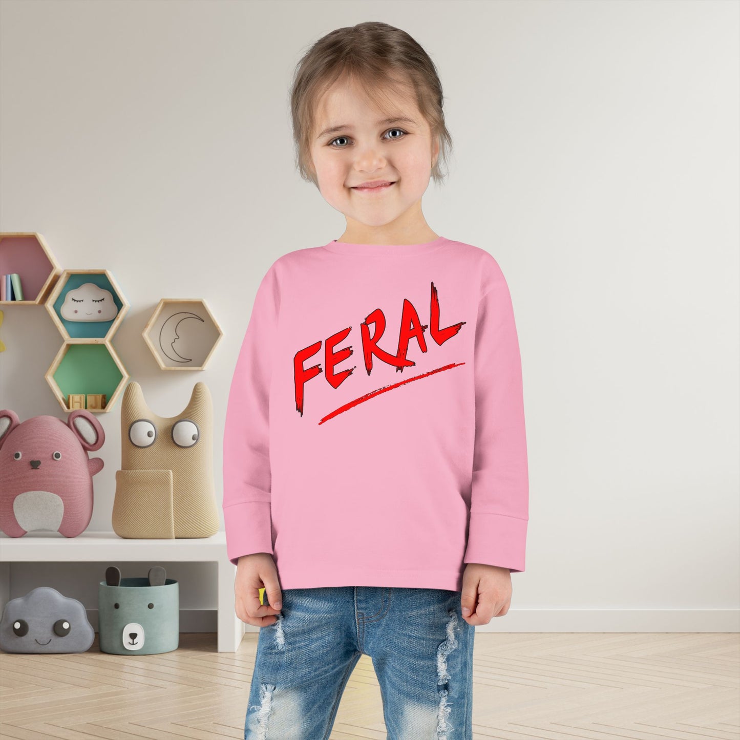 Feral Toddler Long Sleeve Tee