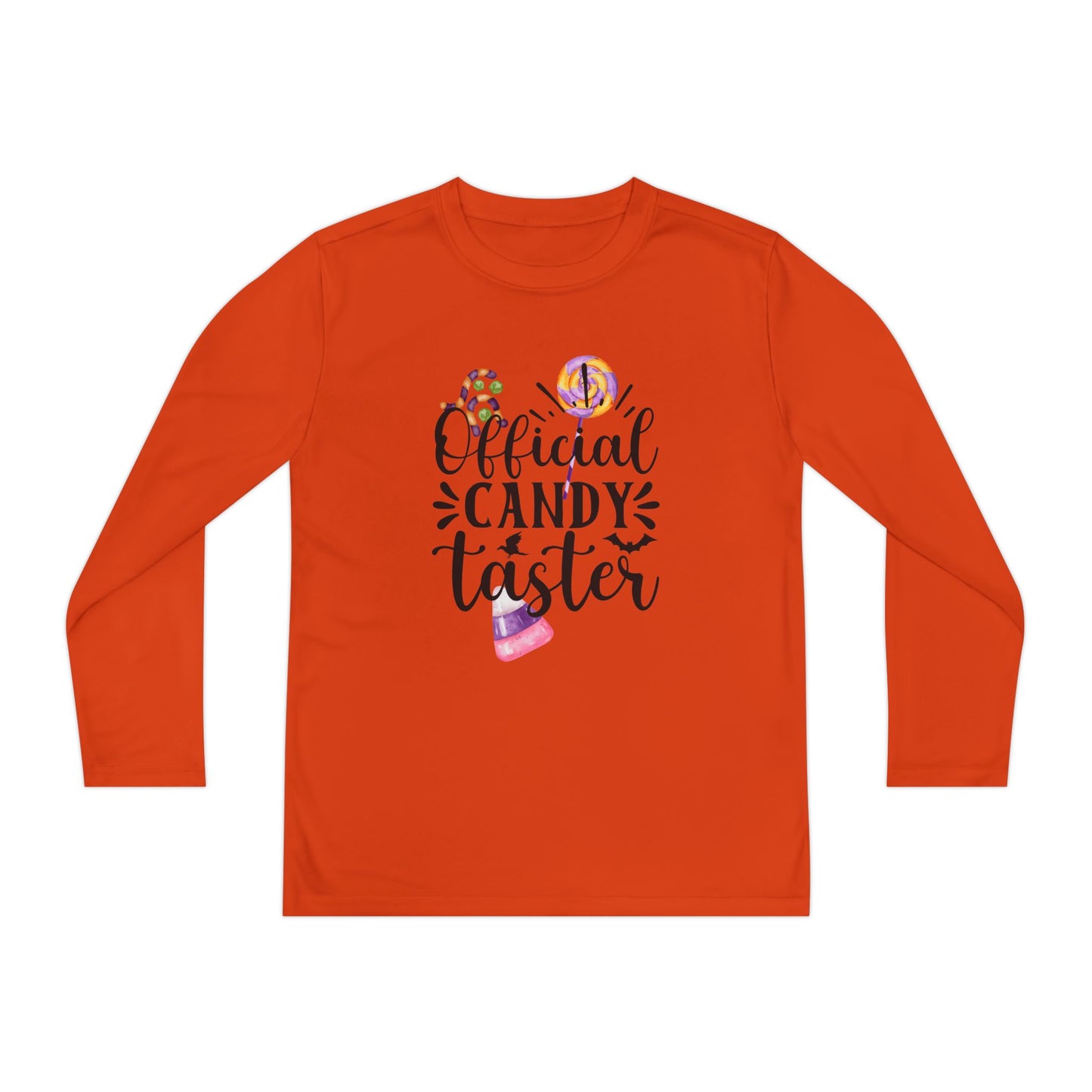 Official Candy Taster Youth Long Sleeve Tee