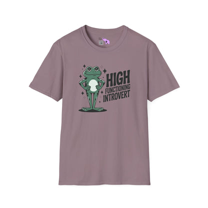 High Functioning Introvert Adult T-shirt