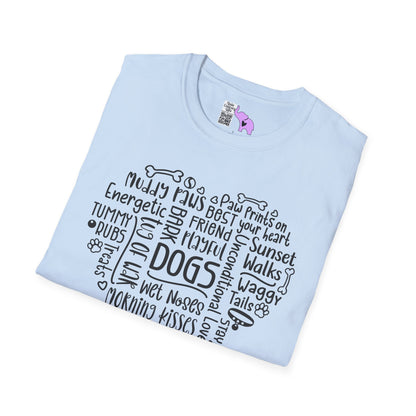 A Dog's Heart Adult T-shirt
