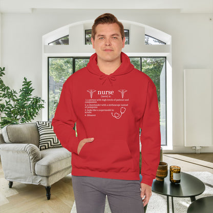 Nurse Definition Heavy Blend™ Hooded Sweatshirt