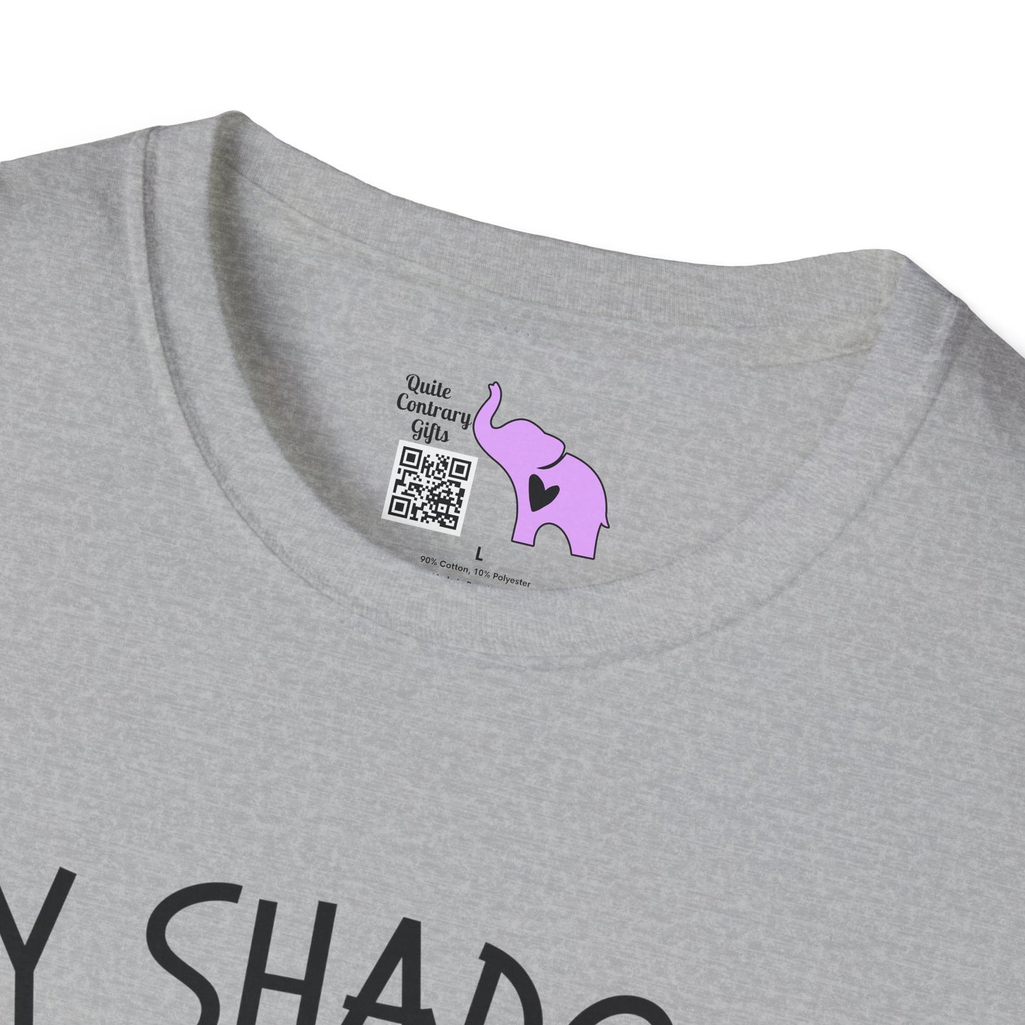 My Shadow Has Four Legs and a Tail Adult T-shirt