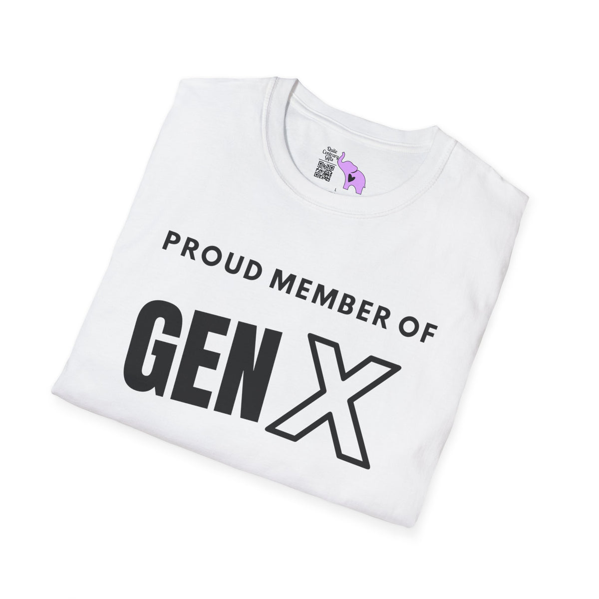 GenX All Attitude No Cares Adult T-shirt