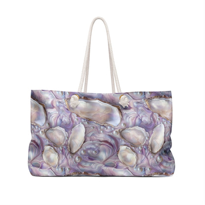 Purple Opalescent Dreams Weekender Bag