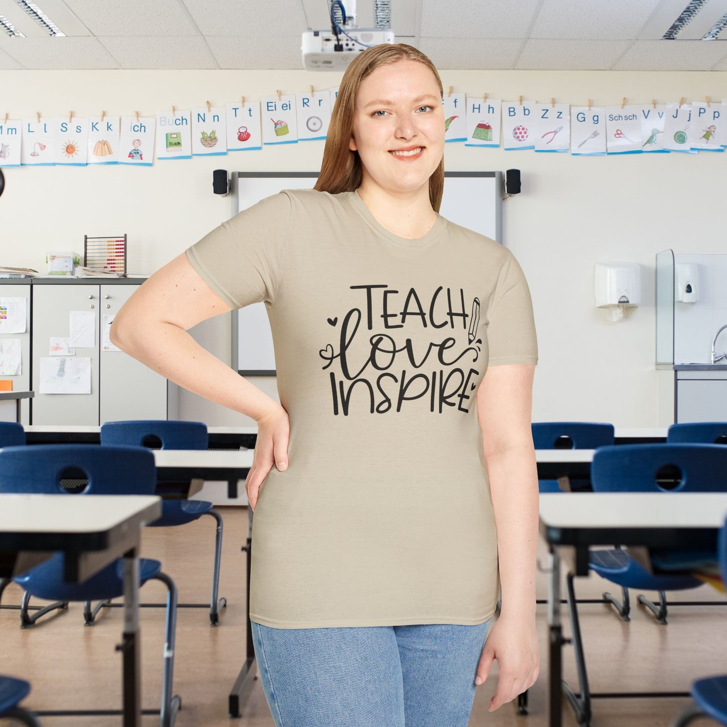 Teach Love Inspire Adult T-shirt