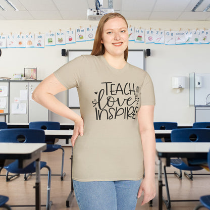 Teach Love Inspire Adult T-shirt