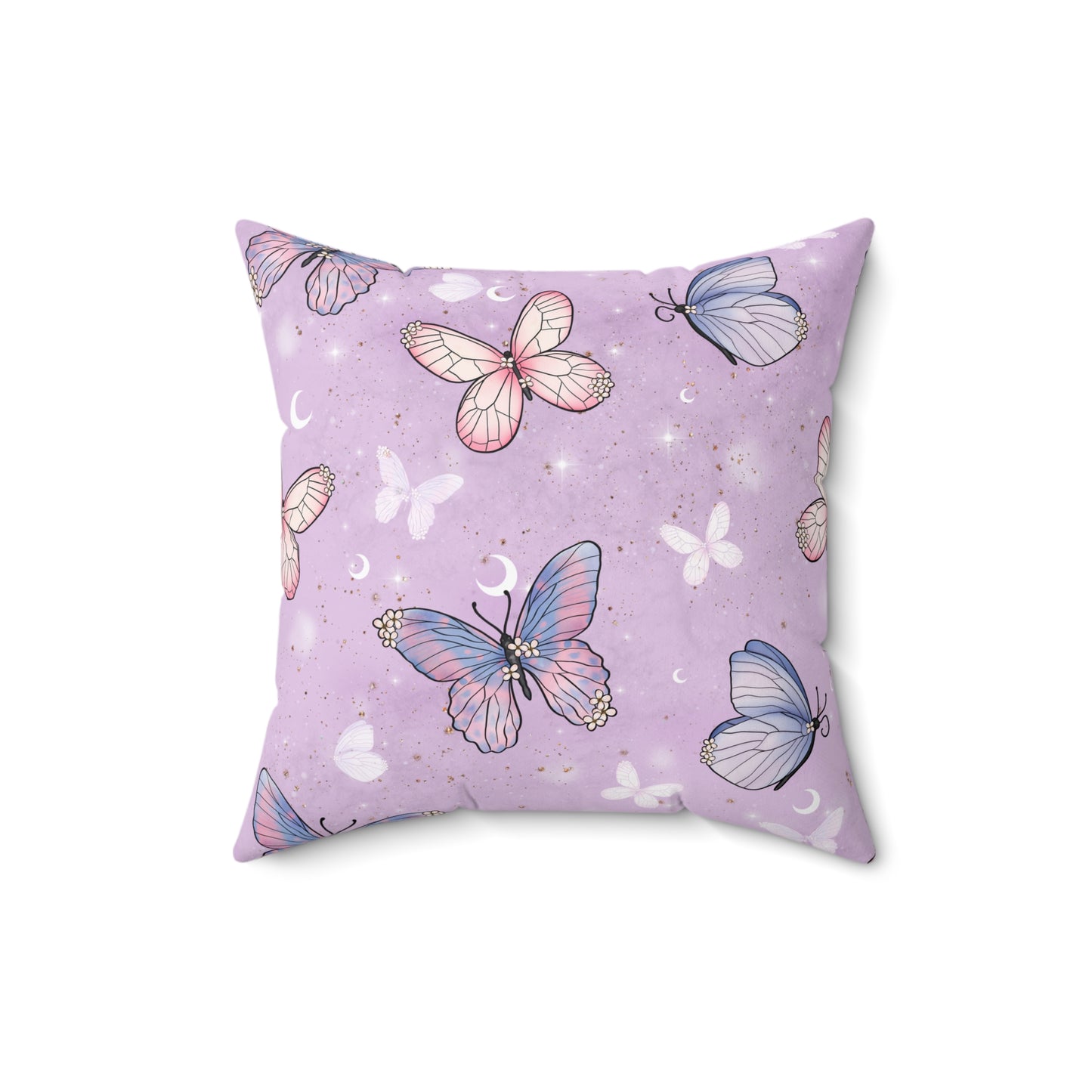 Pastel Wing Parade Throw Pillow