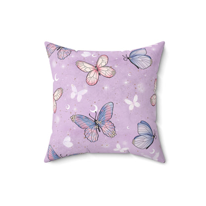 Pastel Wing Parade Throw Pillow