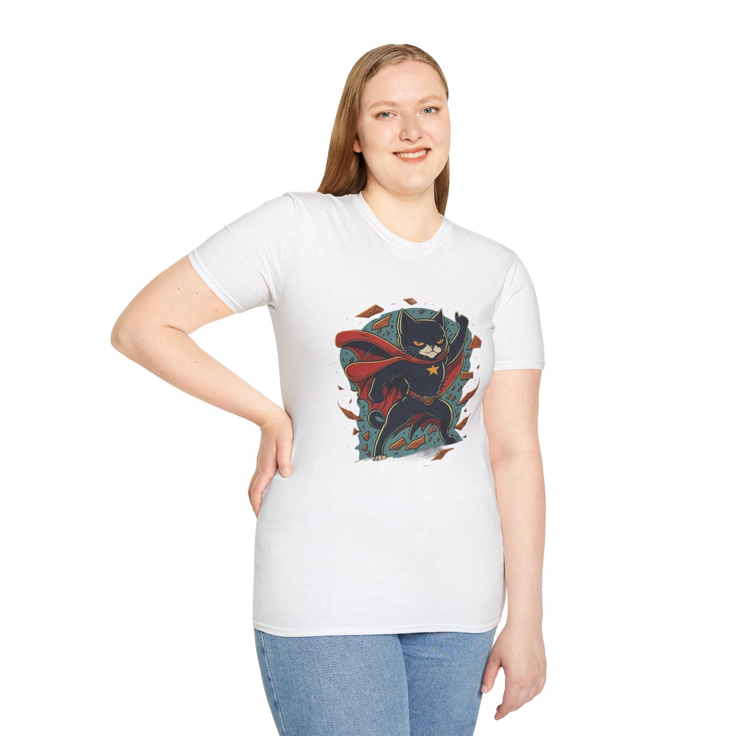 Superhero Cat T-shirt