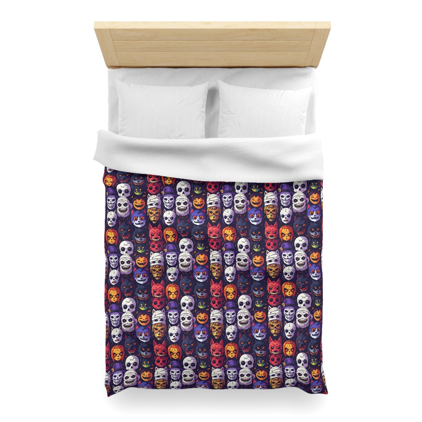 Monster Mash Up Microfiber Duvet Cover