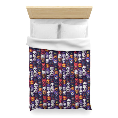 Monster Mash Up Microfiber Duvet Cover