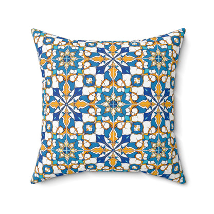 Talavera Sunburst Throw Pillow