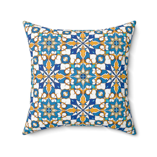 Talavera Sunburst Throw Pillow