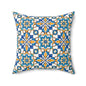Talavera Sunburst Throw Pillow