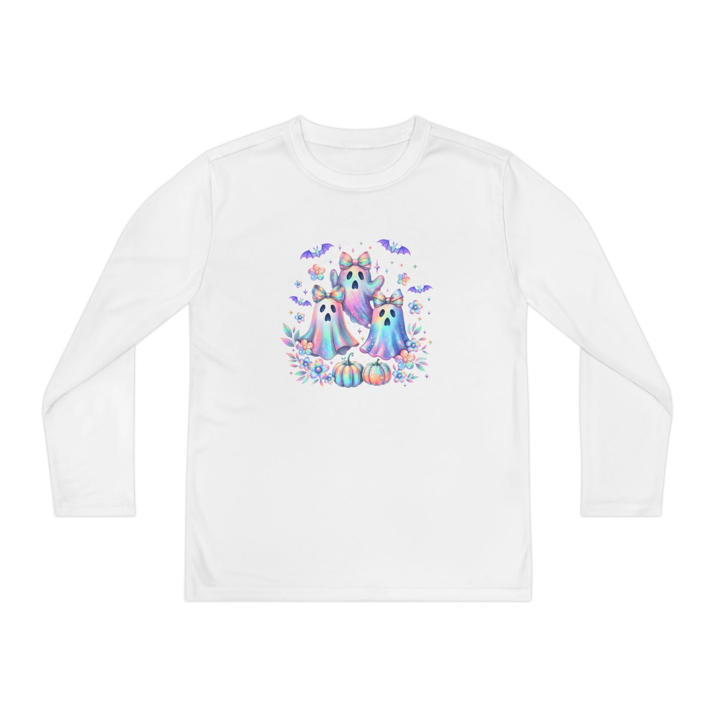 Haunted in Pastels Youth Long Sleeve Tee