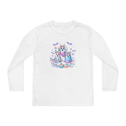 Haunted in Pastels Youth Long Sleeve Tee