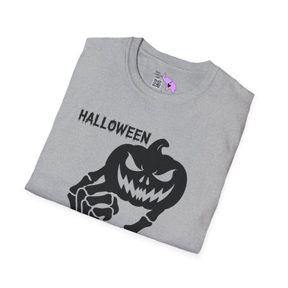 Pumpkin Halloween Vibes Adult T-shirt