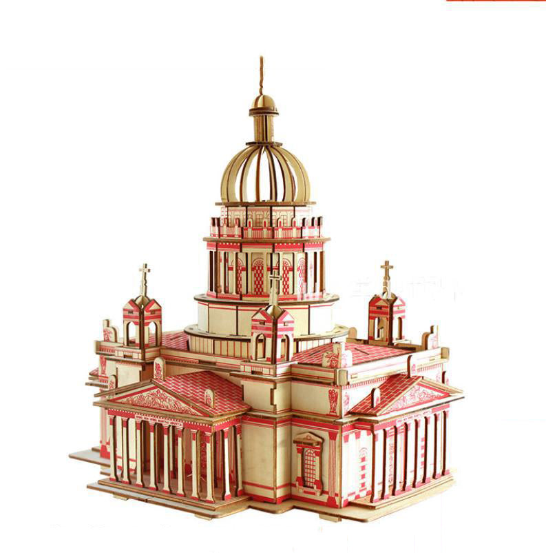 Beautiful Architecture 3D Model Puzzles