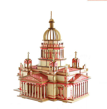 Beautiful Architecture 3D Model Puzzles