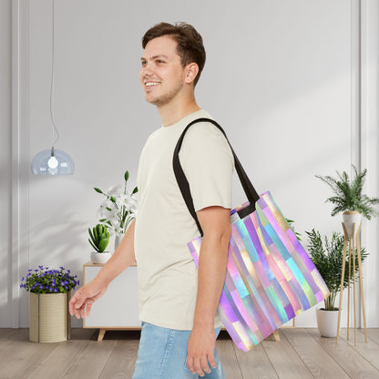 Enchanted Mosaic Canvas Tote Bag
