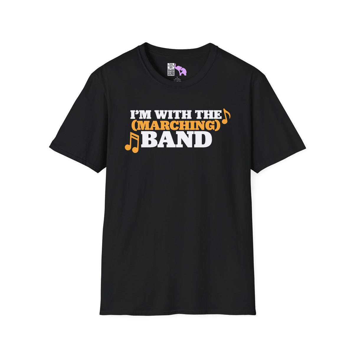 I'm With The (Marching) Band Adult T-shirt
