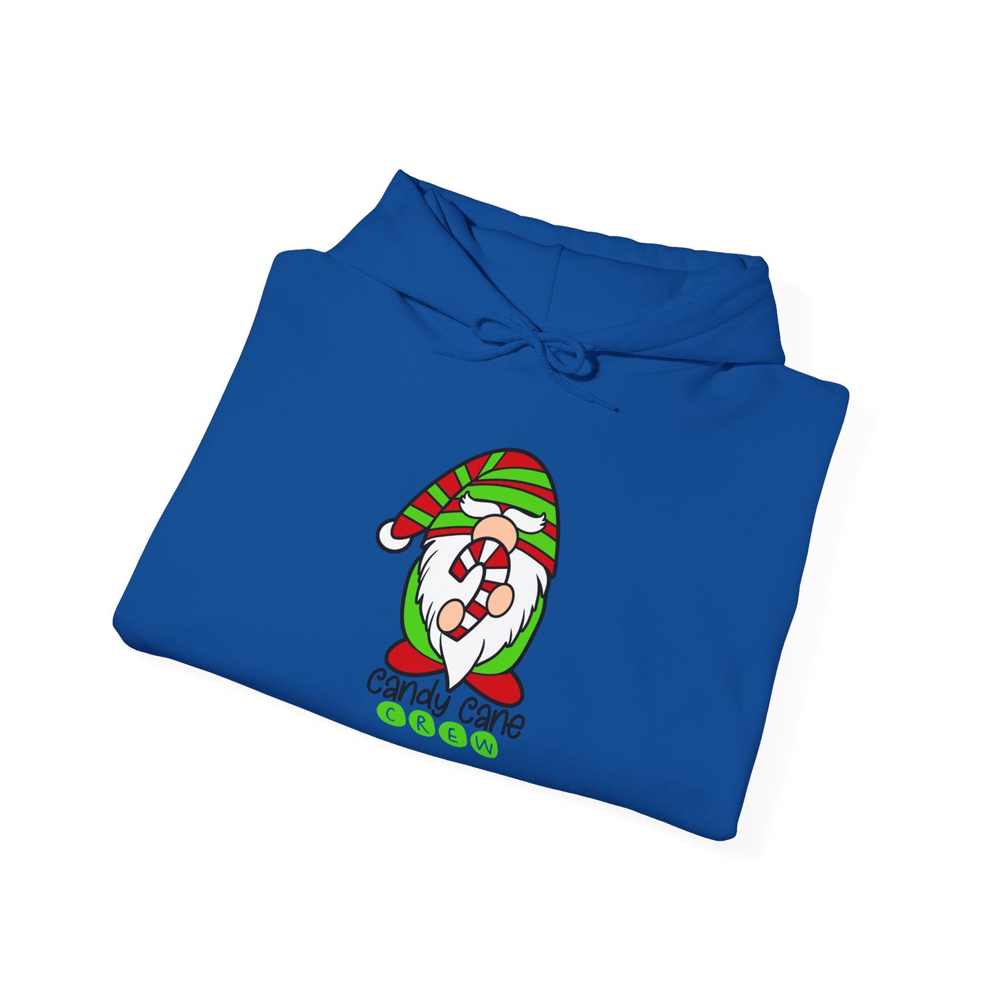 Candy Cane Crew Gnome Adult Heavy Blend™ Hooded Sweatshirt