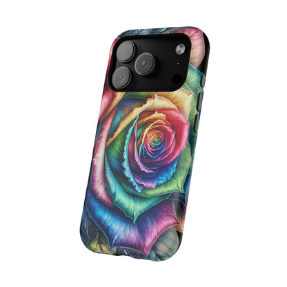 Colorful Rose MagSafe® Compatible Tough Case for iPhone