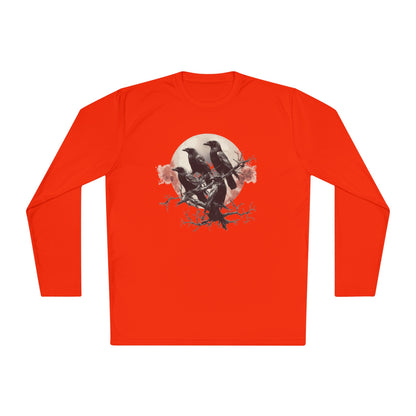 Halloween Crows 2 Adult Long Sleeve Tee