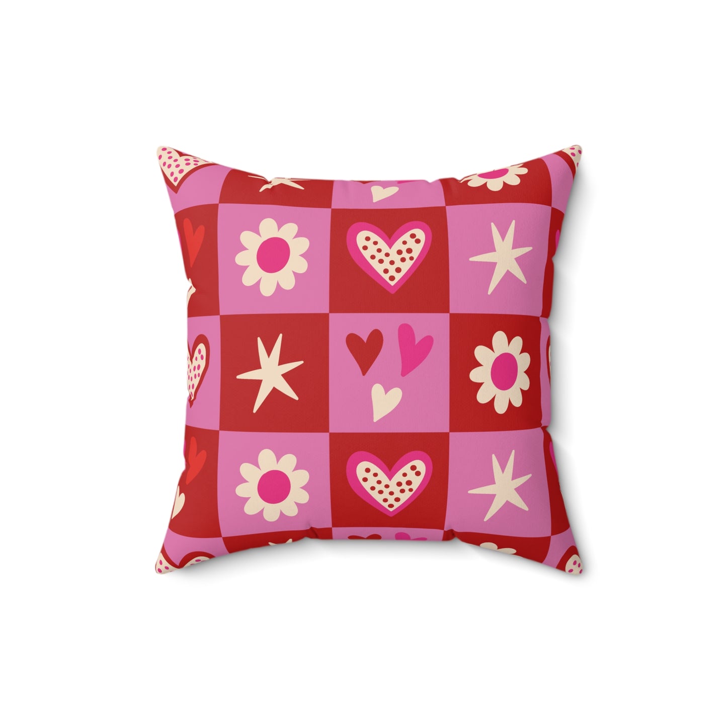 Valentine Toss Throw Pillow