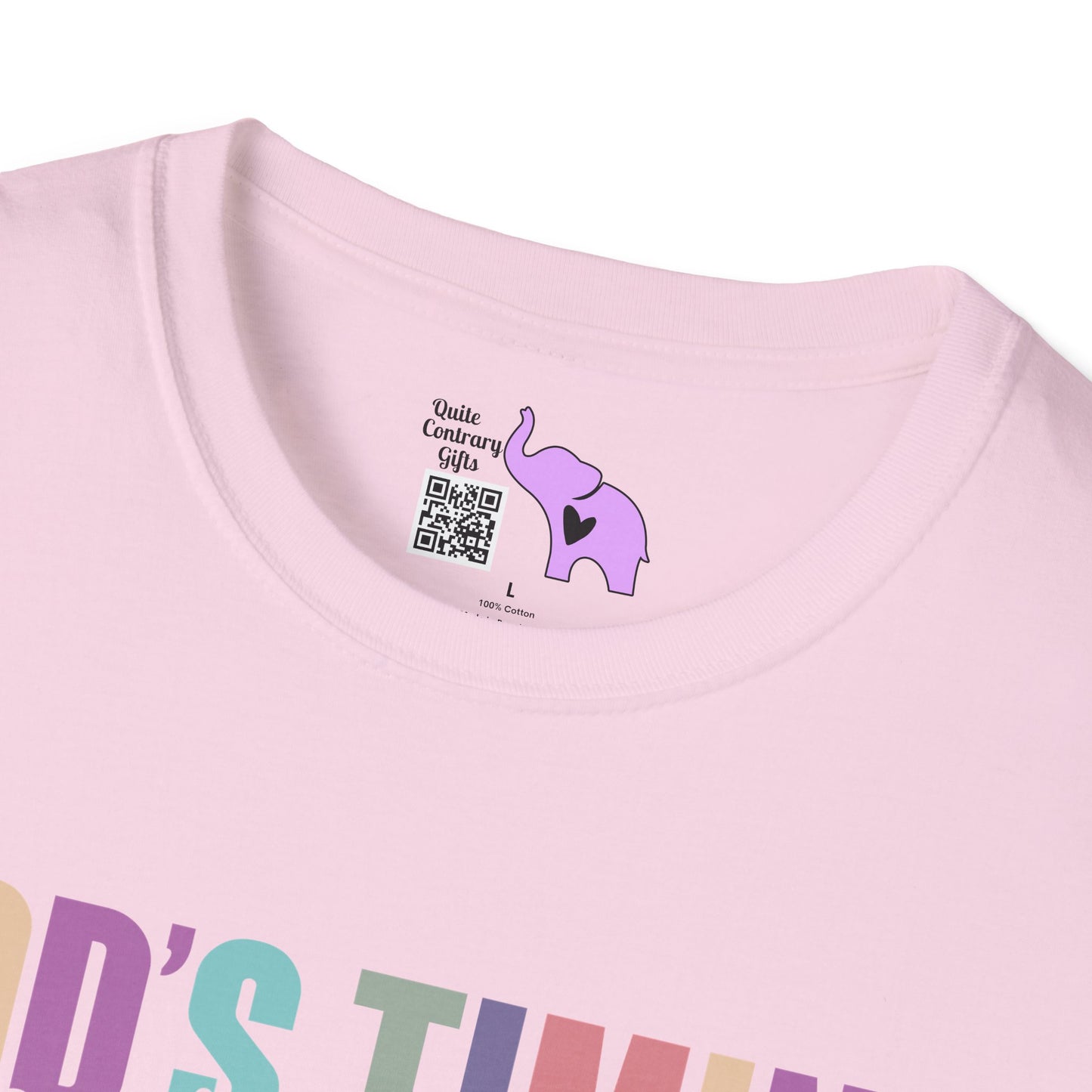 God's Timing/Will/Plan/Glory Not Mine Adult T-shirt