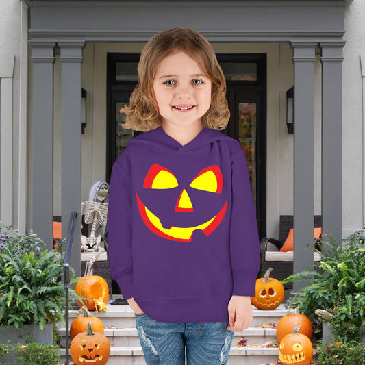 Pumpkin Smile Toddler Hoodie