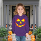 Pumpkin Smile Toddler Hoodie