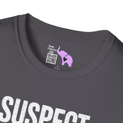 Suspect Claims She Listens & Doesn't Judge Adult T-shirt