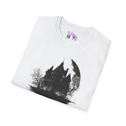 Halloween Haunted House Adult T-shirt