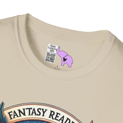 Fantasy Readers Book Club (Dragons) Adult T-shirt