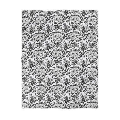 Whispering Blooms Microfiber Duvet Cover