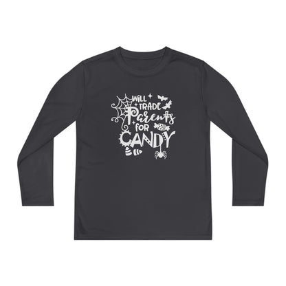 Will Trade Parents For Candy Youth Long Sleeve Tee