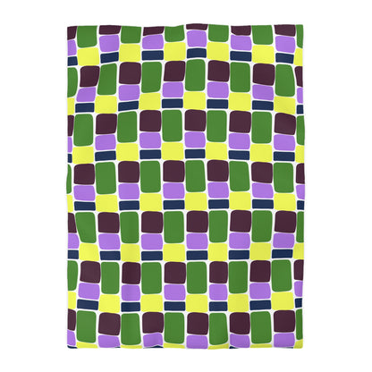 Stack Attack Microfiber Duvet Cover