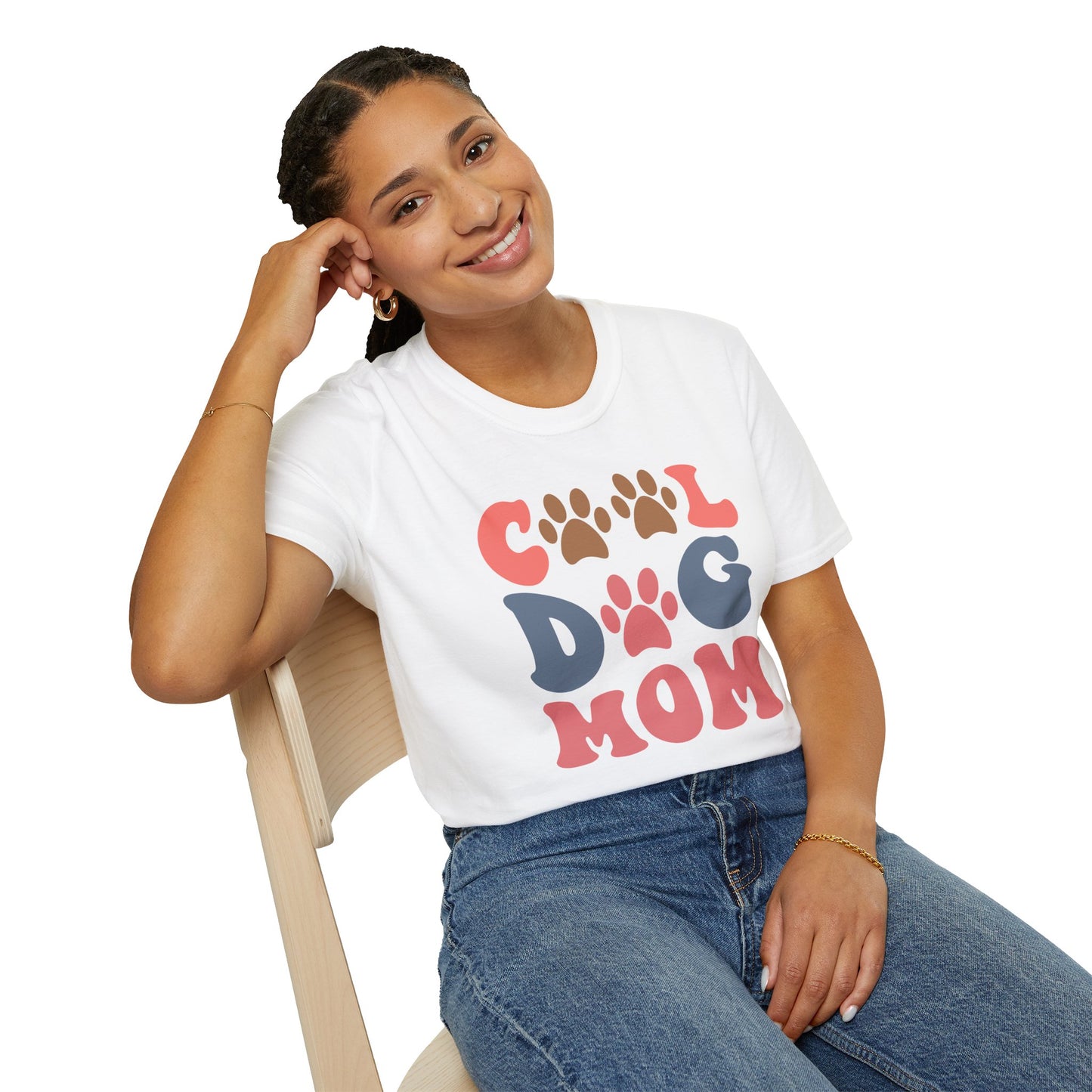 Cool Dog Mom T-shirt