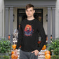 Creepy Ghost 8 Adult Long Sleeve Tee