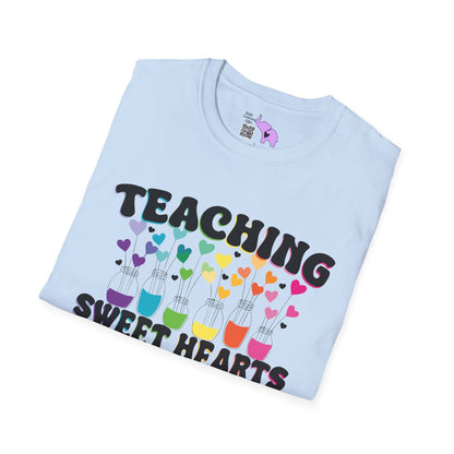 Teaching Sweet Hearts Adult T-shirt