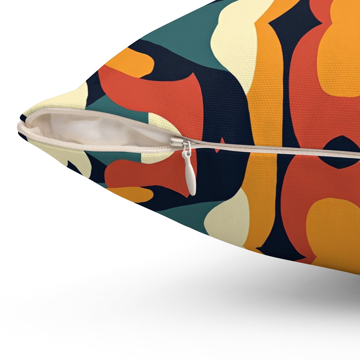 Autumn Kaleidoscope Throw Pillow
