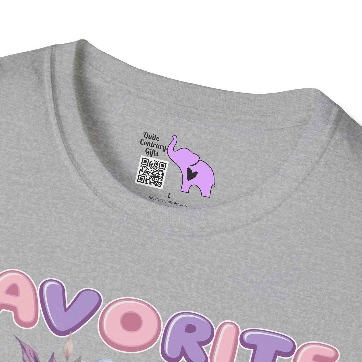 Favorite Auntie Skull Purple/Pink T-shirt