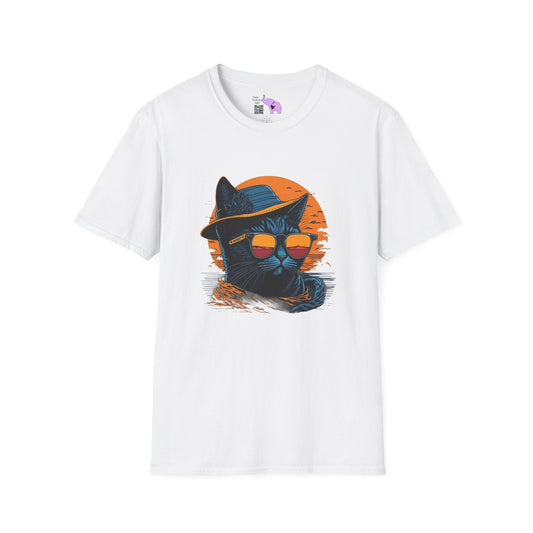 Too Cool Cat Adult T-shirt