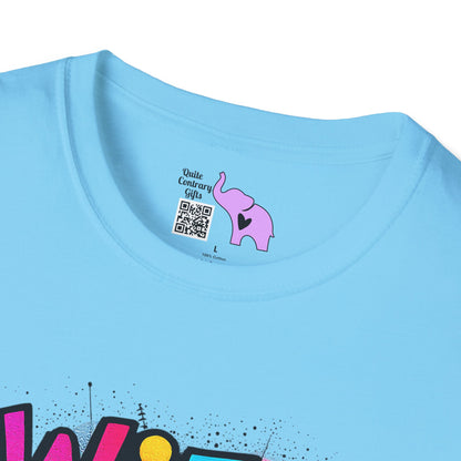 Wife Mom Boss (Primary Colors) Adult T-shirt